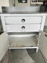 Vintage HAMILTON Medical cabinet Art Deco steel small great condition industrial