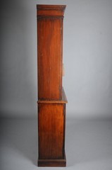 Victorian Mahogany Bookcase Cabinet, Mahogany, England, 19th Century