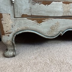 MAGNIFICENT Italian Painted Armoire!