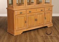 Hespeler Furniture Light Oak Illuminated China Cabinet