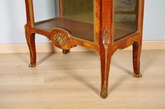 Transition style display case in Linke’s taste, violet wood, circa 1880