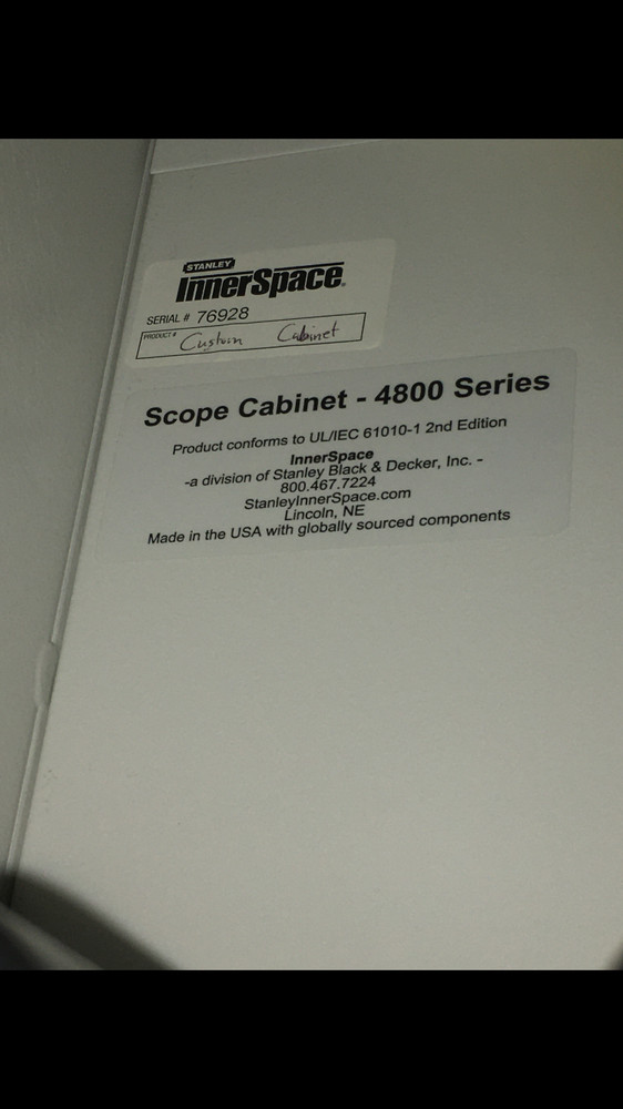 Stanley Inner space scope cabinet 4800 series Brand new