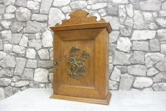 Antique German Wall Cabinet Medicine Cabinet Hanging Cabinet around 1900