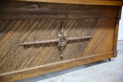 Antique Store Counter Wood Bar Kitchen Island 14ft countertop table Vintage