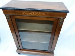 19th Century Louis XV Giltwood & Glass Curio & Display Cabinet 3 Shelves
