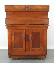 Late 19th Century Victorian Pine Tool Cabinet