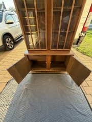 Vintage KELLER Brutalist-style China Cabinet Furniture Decor PICKUP LI NY