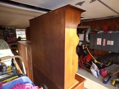 HUTCH Breakfront CABINET Solid Wood Furniture China Cabinet Hutch VINTAGE PICKUP
