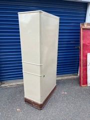 Antique Rare Art Deco Doctors Dental Medical Cabinet Apothecary Display Case