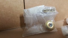 Hoosier Cabinet solid brass drawer knobs repro