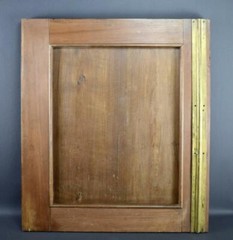 French Antique Hand Carved Wood Cupboard Chimera Head and Mascaron 19th