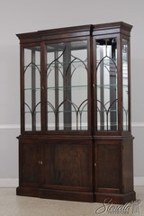 72963: STICKLEY 3 Door Mahogany China Cabinet