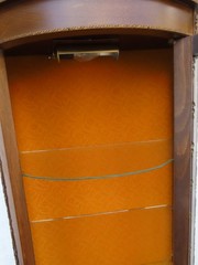 French Hand Painted Vitrine Display Curio Cabinet Cupboard 6344
