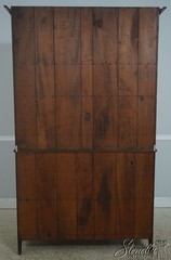 LF73139: Antique Early 19th Century Walnut Stepback Cupboard
