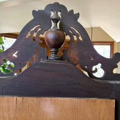 Victorian Etagere with Marble Shelf Base