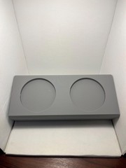 3D Printed Couch Arm Shelf: Sofa Drink Caddy with Cup Holders