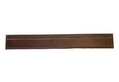 VINTAGE ART CRAFTS MISSION STYLE WOODEN 36″ WALL SHELF WITH PLATE GROOVE