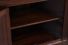 F71051: STICKLEY Chippendale Mahogany Corner China Cabinet