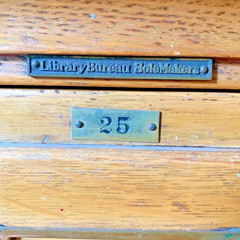 Vintage Quartersawn Oak Filing Cabinet Turn Of The Century 3 Deep Drawer