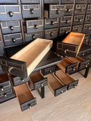 SALE Vintage One-of-a-Kind 200-Drawer Library Card Catalog Cabinet Library