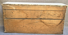 Antique french maiboxes early 1900’s painted wood furniture cabinet