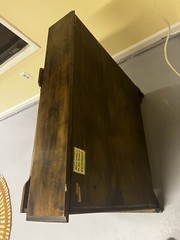 Vintage Hale furniture of Vermont copper lined dry sink