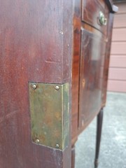 Grand American Mahogany Sideboard early 19thc