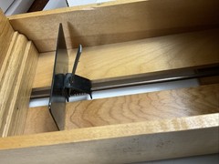 One Drawer Oak File Card Drawer w/ Brass handle Library Ref 4×6