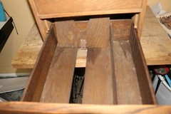 Unusual Large Antique Solid Oak 2 Drawer Card Catalog File Library Cabinet NICE