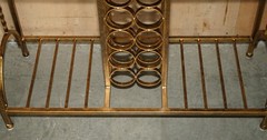 STUNNING AMERICAN MID CENTURY MODERN CIRCA 1960’S MAHOGANY & BRASS DRY BAR