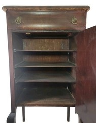Antique late 19 century Music Cabinet