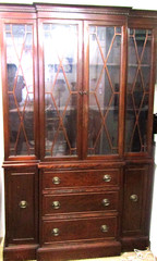 R Way Chinawood and Glass 74 * 44 1/2* 16 in.