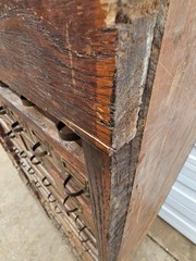 Large Apothecary Cabinet ~ Antique 88 Wood Drawers ~ Industrial Tool ~ Parts Box