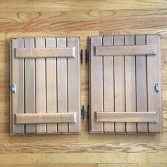 Two Antique Amerock Vintage Cabinet Doors Kitchen Cabinet Pulls 15.5” X 21 3/8”