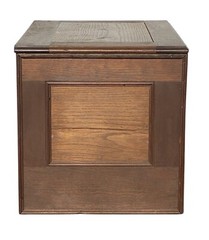 Antique Victorian Walnut Apothecary Spool Cabinet with Six Drawers