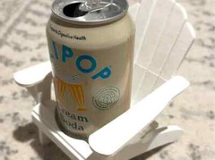 Sit ‘n’ Sip – Adirondack Chair Can Koozie for 12 oz & 16 oz Cans