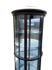 65442 PULASKI Bow Glass Curio China Cabinet