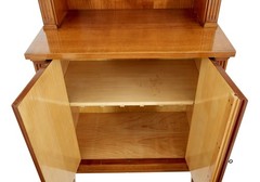 PAIR OF MID CENTURY SCANDINAVIAN ELM CABINETS