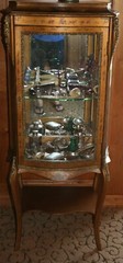 Antique China cabinet Vignette – Genuine French Hand Painted with Ormolu