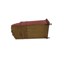 Antique Red Wood Medicine Apothecary Shaving Cabinet circa 1920s