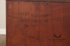 Woxall Woodcraft Custom Solid Cherry One Door Cabinet