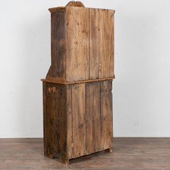 19th-Century Hungarian Rustic Pine Cabinet Cupboard