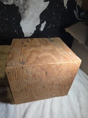 Windsor Cheese Box Parts Cabinet Store Display Hand Made 9 Drawer 12x12x12