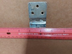 Set of 4 upper door hinges for Sellers kitchen cabinet original