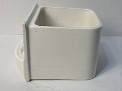 Dutch Delft Sago Spice Cabinet Labeled Drawer Antique Replacement White/Blue