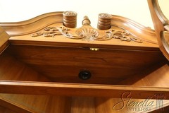 52708: HENKEL HARRIS Cherry Welford Corner China Cabinet