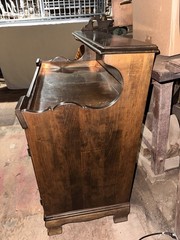 Vintage Hale furniture of Vermont copper lined dry sink