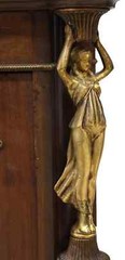 Cabinet, Corner, Louis XV Style, ‘VERNIS MARTIN’, Marble, Panel, Gilt, 20th C.!