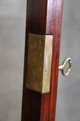 Rosewood and Satinwood Silver Plated Bronze Mounted Louis XVI French Vitrine