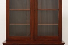Empire Antique 1840s Mahogany China Display or Bookcase #56281
